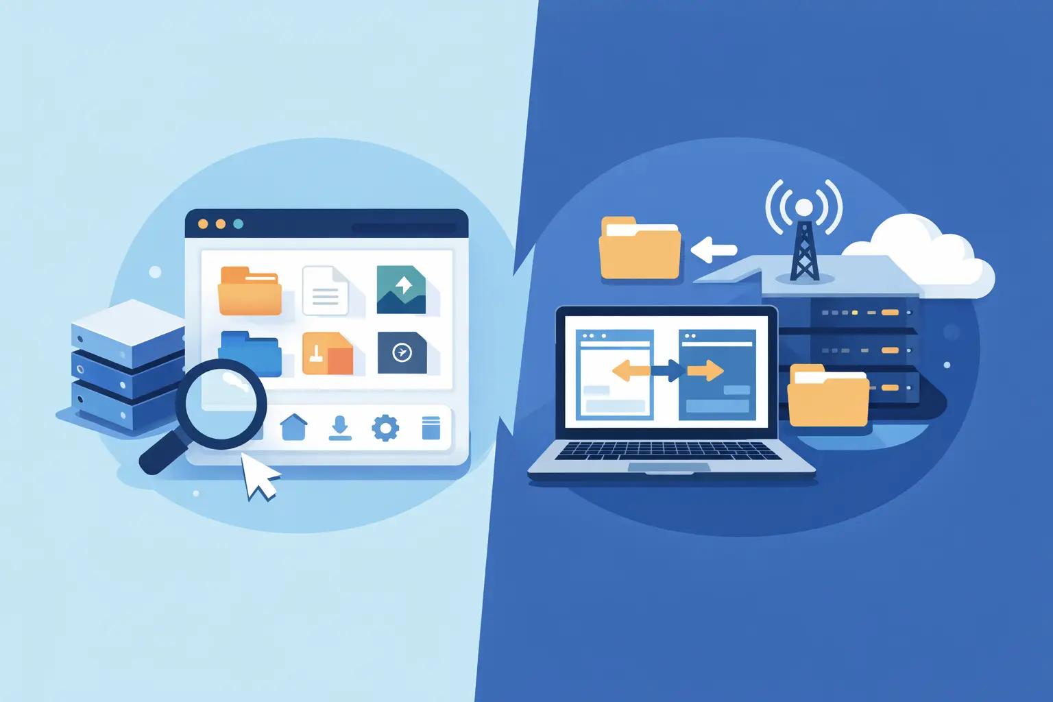 cPanel File Manager vs FTP for Beginners