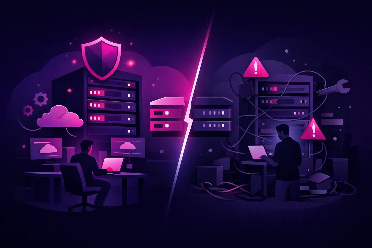 What Is Included in Managed vs Unmanaged Hosting?