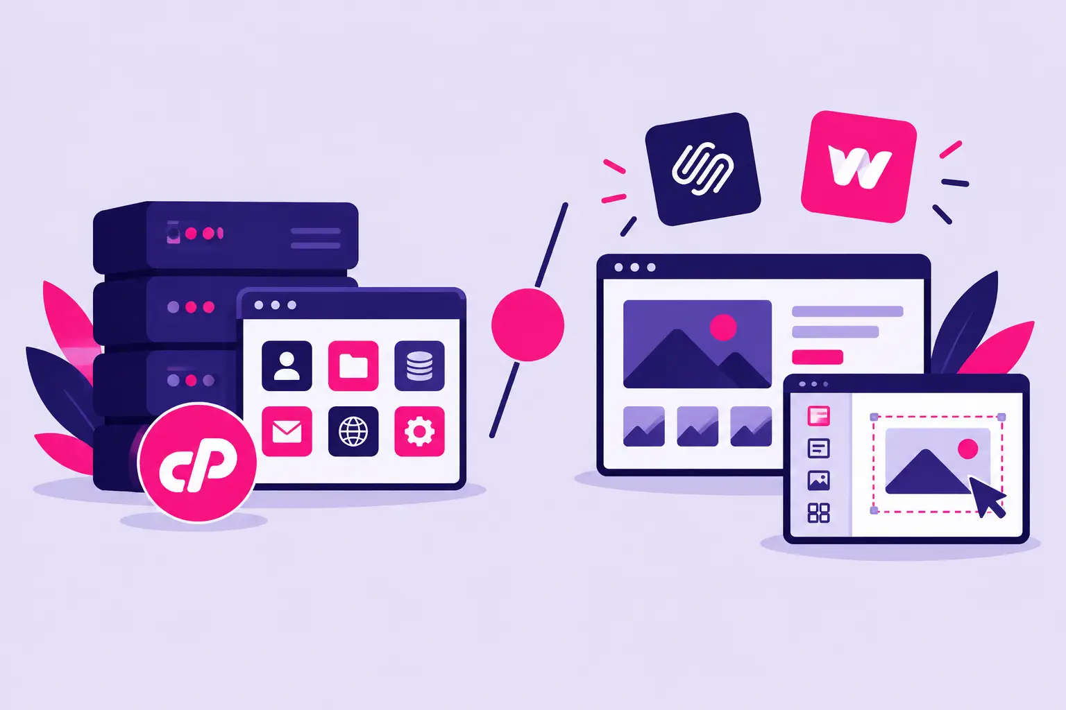 cPanel Hosting vs Wix or Squarespace Builders